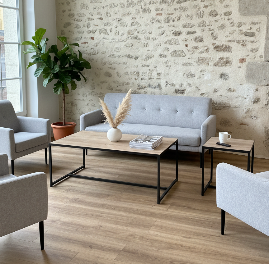 Table basse Klairtop ambiance